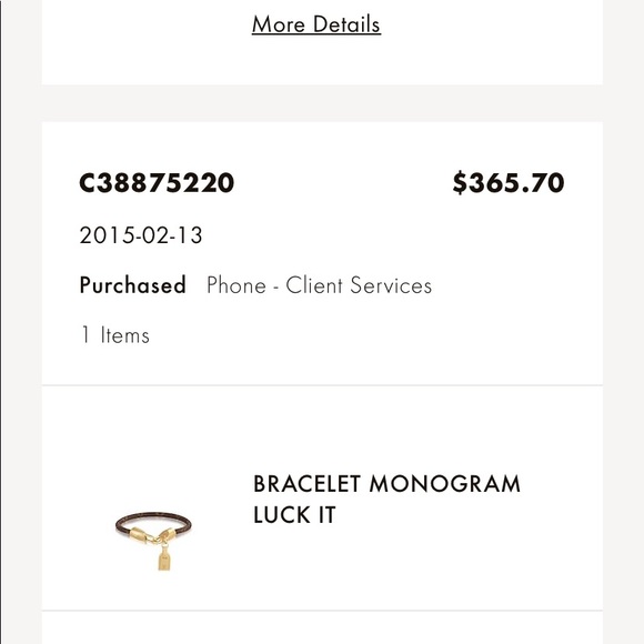 LV Monogram Luck It bracelet - Picture 7 of 9